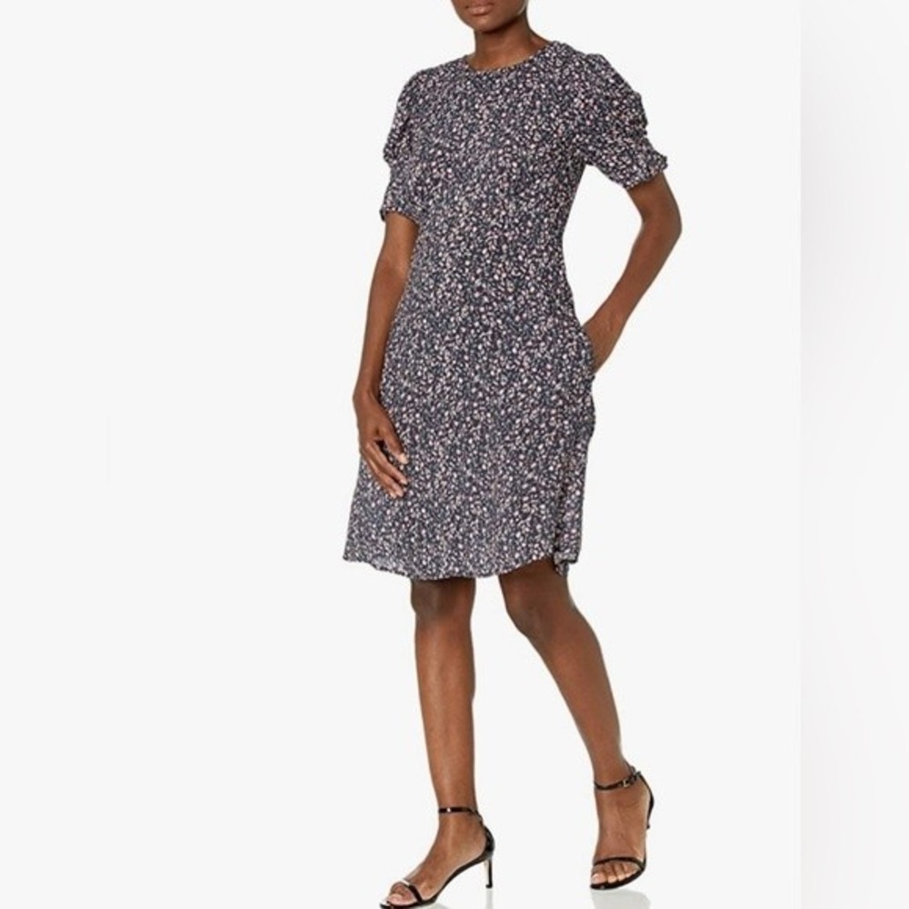 Velvet by Graham & Spencer Women's Charlie Printed Challis Dress